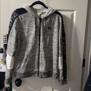 Women’s VS PINK zip-up sweatshirt